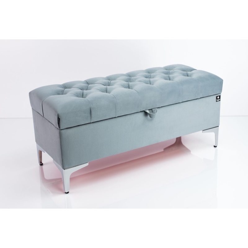 Tufted Storage Bench